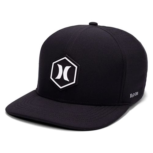 Bone Masculino Hurley Hexagon Patch IMP PRETO-HYAC010539- -1-